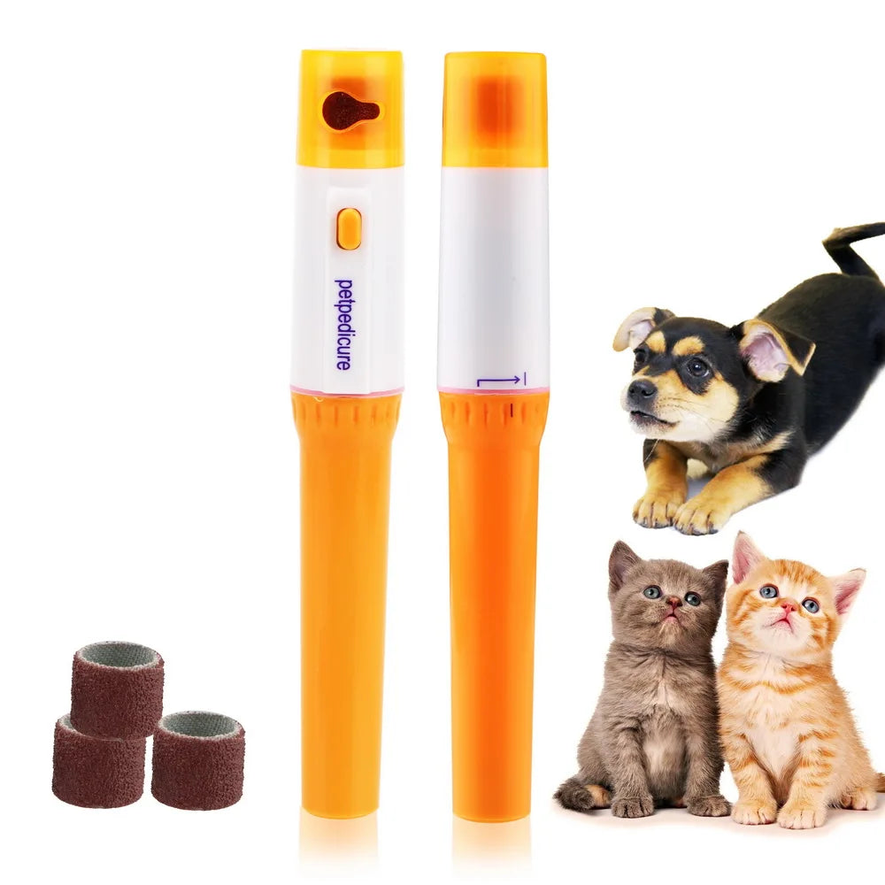 Electric Pet Nail Grinder Cat Claw Scissors Dog Nail Clippers Nail Trimmer Dog Supplies Pet Products